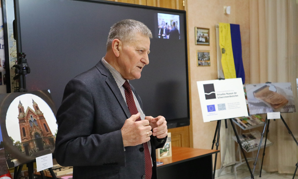 Проф. Андрій Кудряченко долучився до презентації Віртуального музею німців Причорномор’я в Києві