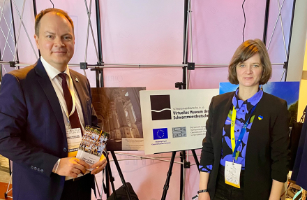 Fotoausstellung des Virtuellen Museums der Schwarzmeerdeutschen beim Cafe Kyiv in Berlin