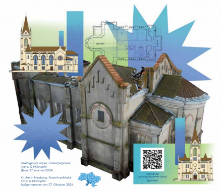 Wiederaufbau der Kirche in Nowohradkiwka