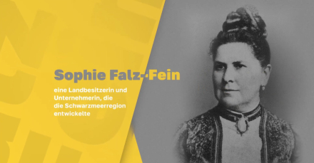 Sie gründete einen Hafen, baute Fabriken auf und entwickelte ganze Ortschaften: die Geschichte von Sofia Falz-Fein